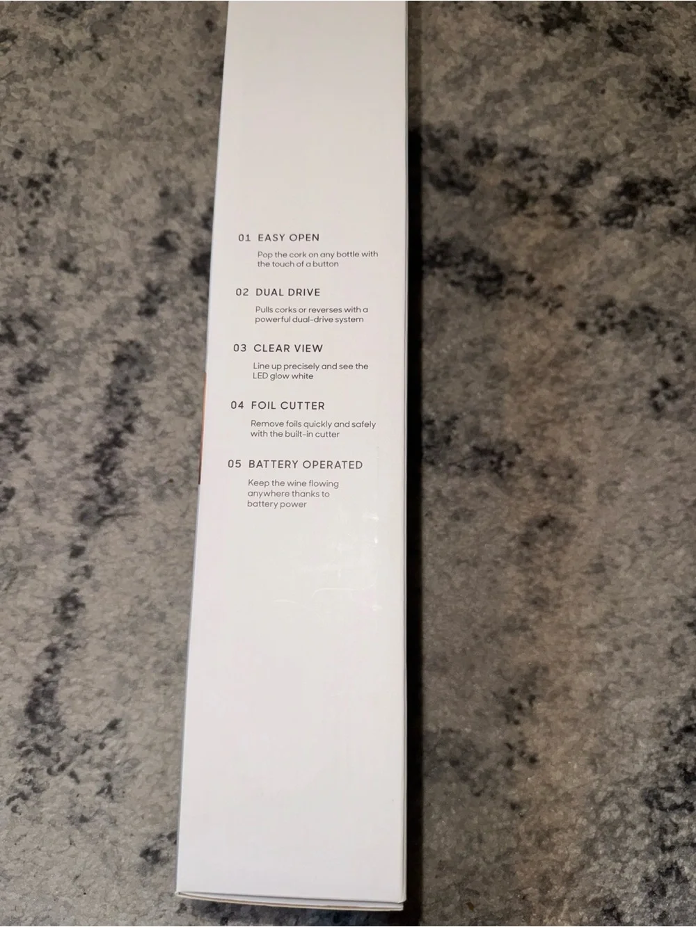 Sharper Image Wine Opener